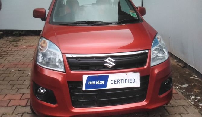 Used Maruti Suzuki Wagon R 2017 124088 kms in Calicut